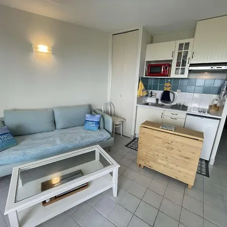 Apartment Face Avec Balcon Et Piscine Chauffee, A Deux Pas Du Golf - 3 Couchages - Fr-1-224c-232