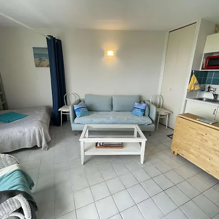 Apartman Face Avec Balcon Et Piscine Chauffee, A Deux Pas Du Golf - 3 Couchages - Fr-1-224c-232
